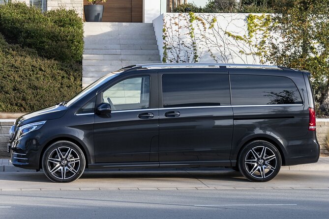 Airport Transfer: Vienna to Vienna Airport VIE by Luxury Van - Inside the Mercedes-Benz EQV or Class V