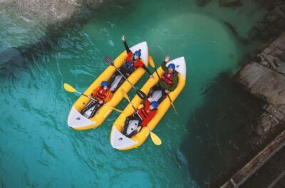 Austria, Salza river “Double Ducky” kayak adventure