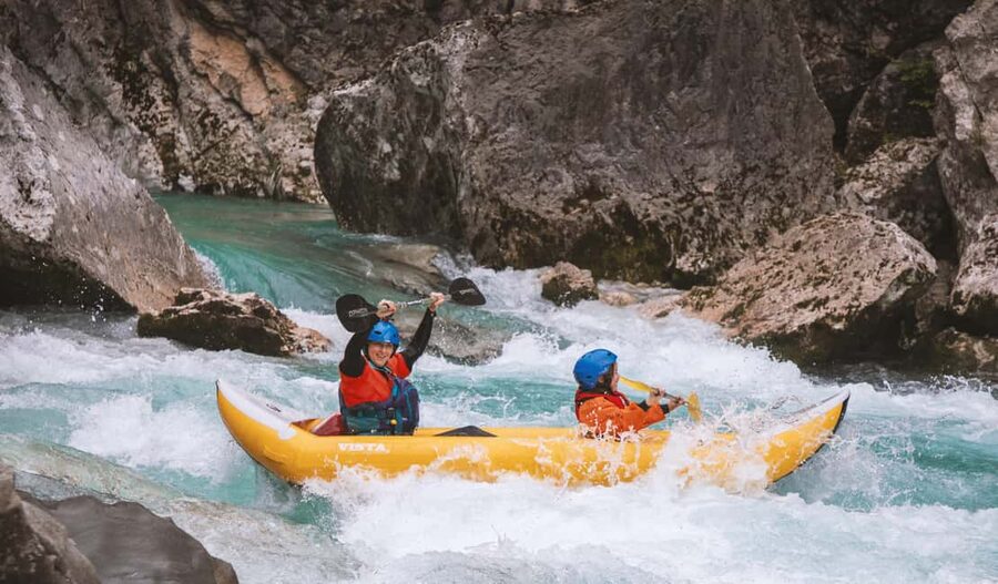 Austria, Salza river "Double Ducky" kayak adventure - The 15-minute safety briefing