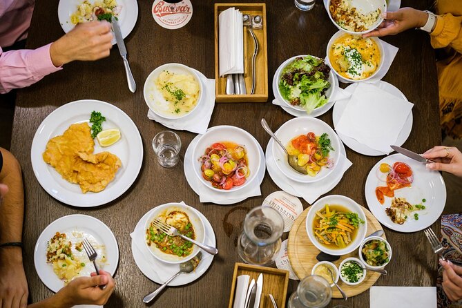 Authentic Vienna Food Tour inc. lunch, street food, 3 drinks - Small group, transport, and walking details