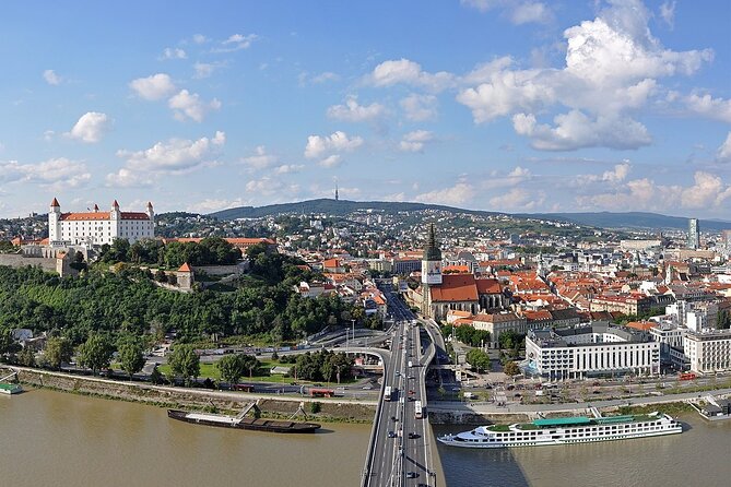 Bratislava Day Tour from Vienna With A Local Experienced Guide - Bratislava Castle and the first city views