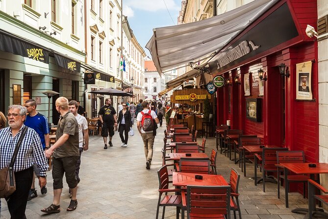 Bratislava Day Tour from Vienna With A Local Experienced Guide - One hour to eat, sip coffee, or wander