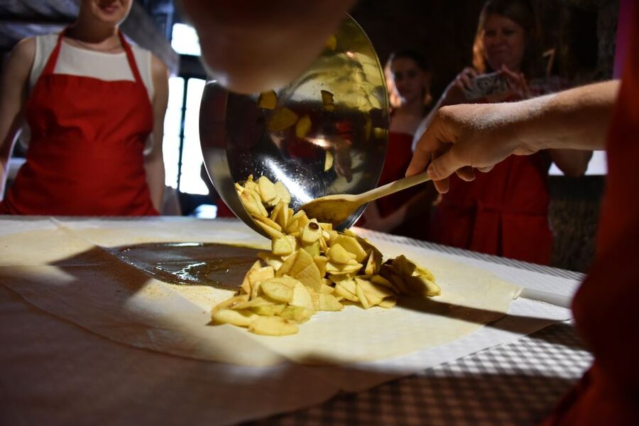 Cookies and Apple Strudel Cooking Class Including Lunch - The first task: making Austrian apple strudel