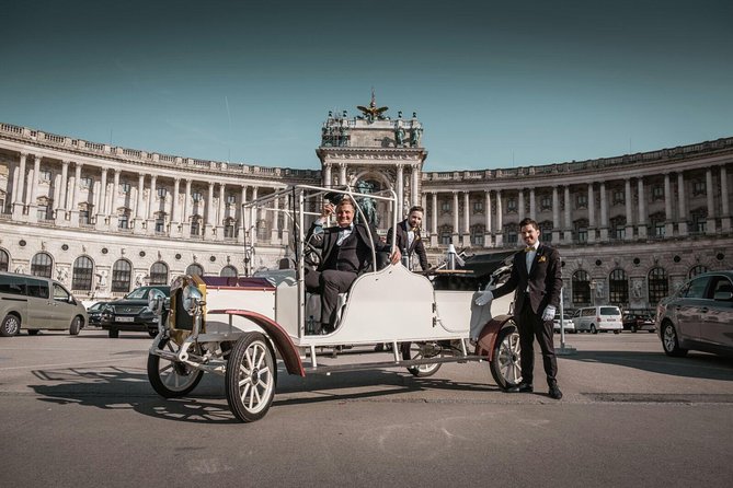 Culinary Sightseeing Tour in an Electro Vintage Car incl. 3-Course Menu - Starting at Am Hof in Vienna’s first district