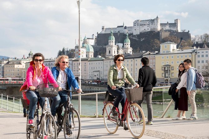 Discover Salzburg by bike: Fun and informative - Mirabell Palace, gardens, and the famous steps