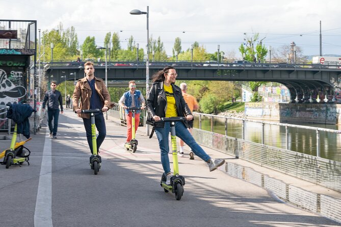 E-Scooter Tour through amazing Vienna! - Why an e-scooter works well in Vienna