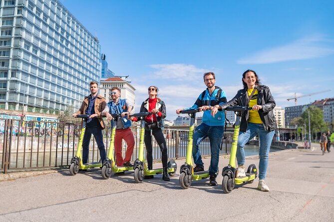 E-Scooter Tour through amazing Vienna! - The extra 15-minute ride is a useful bonus