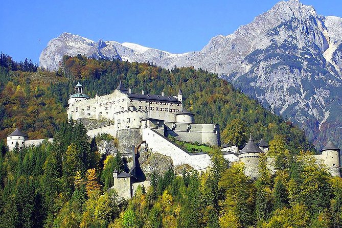 Eagle's Nest and 'The Where Eagles Dare Castle' of Werfen - Rossfeld as the mountain alternative