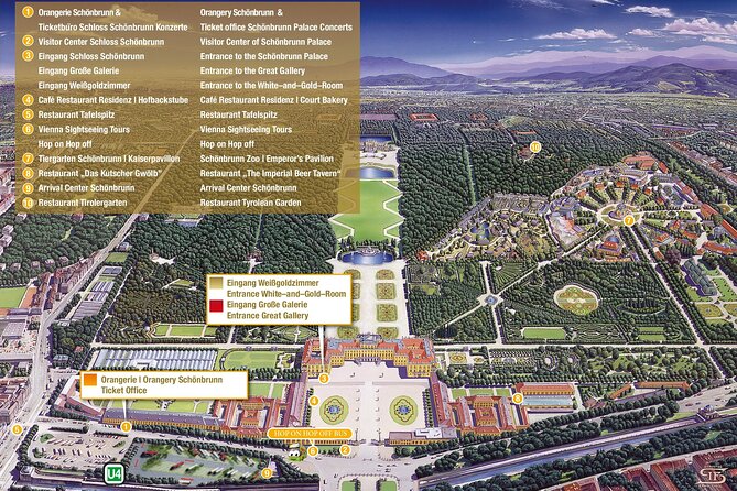 Evening at Schönbrunn Palace Vienna: 3-course Dinner and Concert - The Orangery concert: Mozart first, Strauss after