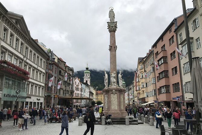Explore Innsbruck in 60 minutes with a Local - Helbling Haus, where the facade steals the scene