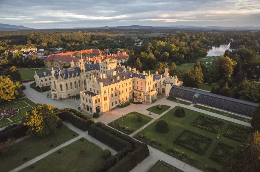 From Bratislava: Moravia: Lednice Castle and park - A boat through the park, then a walk back