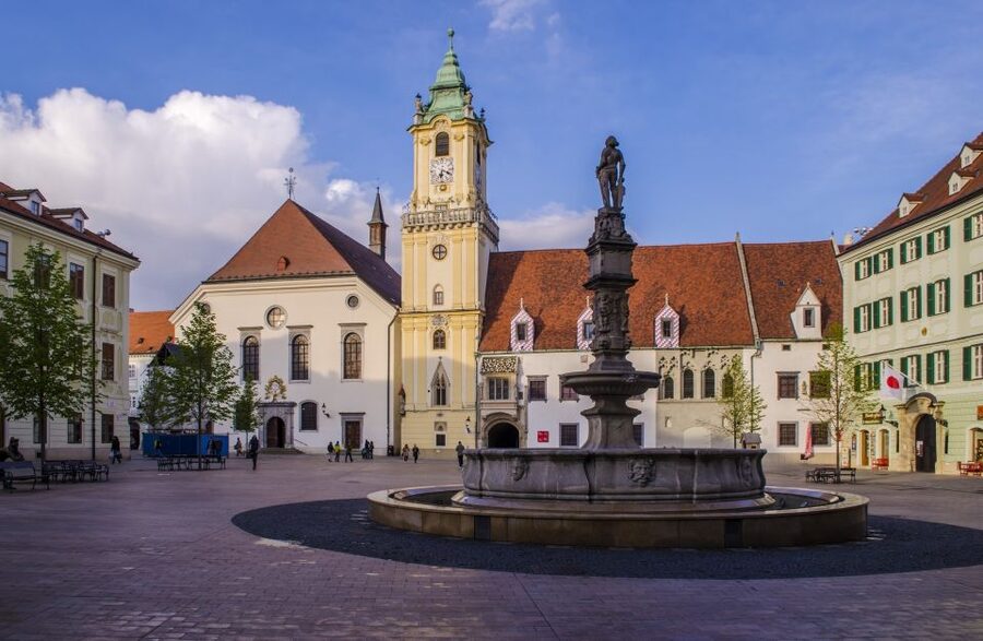 From Vienna: Bratislava Half-Day Trip - St. Michael’s Gate and Tower: a strong first stop
