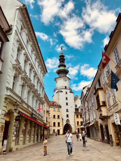 From Vienna: Bratislava with Local Guide, Castle & UFO Views - Lunch in Bratislava: useful advice, extra cost