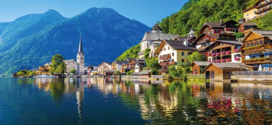 From Vienna: Melk, Salzburg, and Hallstatt Private Tour - Melk Abbey and the Danube view