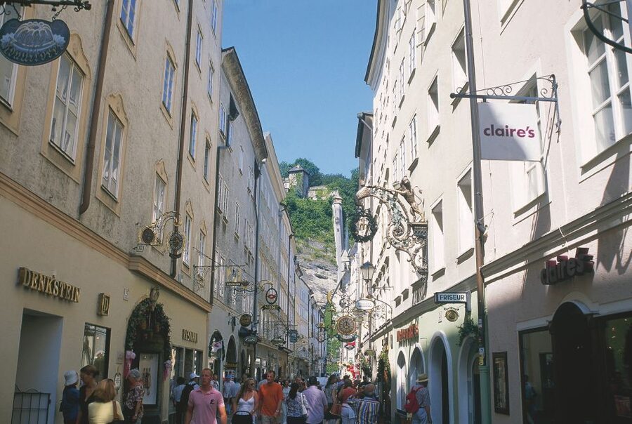 From Vienna: Salzburg and Alpine Lakes Full-Day Trip - Mondsee and Wolfgangsee: scenery with limited time