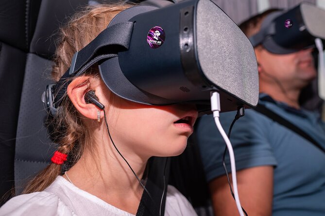 Future Bus Tours - Vienna's highlights bus tour with virtual reality - MuseumsQuartier and the route back toward the opera