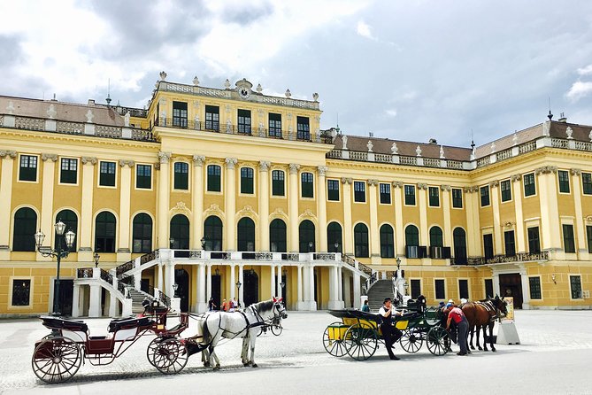Grand Schoenbrunn Palace and Carriage Museum Tour Small Group - The Neptune Fountain and Great Parterre