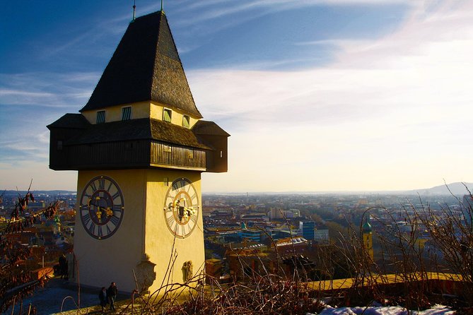 Graz - Private tour including Castle visit - The 13th-century clock tower and Graz views