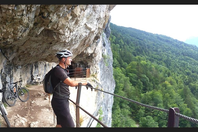 Guided E-Bike Tours with a local guide/Tips & tricks for your riding technique! - Mountain views around Gosau