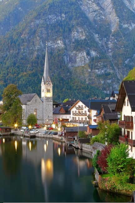 Hallstatt, Salt mine, Funicular, sky walk Trip From Salzburg - Seeing Hallstatt from the village side