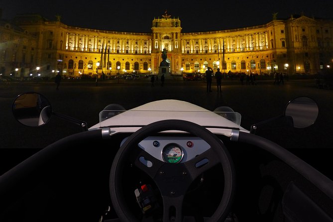 Hotrod Moonlight Tour -evening tour with PRATER ferrys wheel ride - Meeting at Judengasse 4 at 6:00 pm