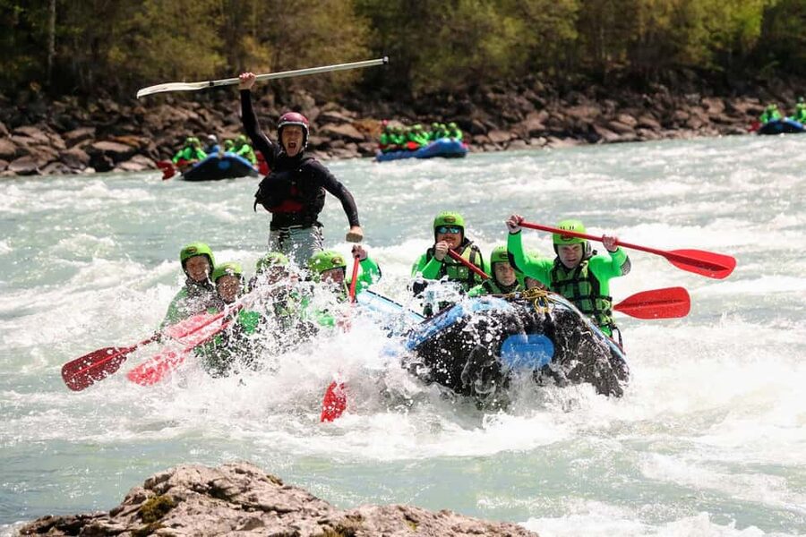 Imst: Rafting the Imster Gorge - The 30-minute safety talk