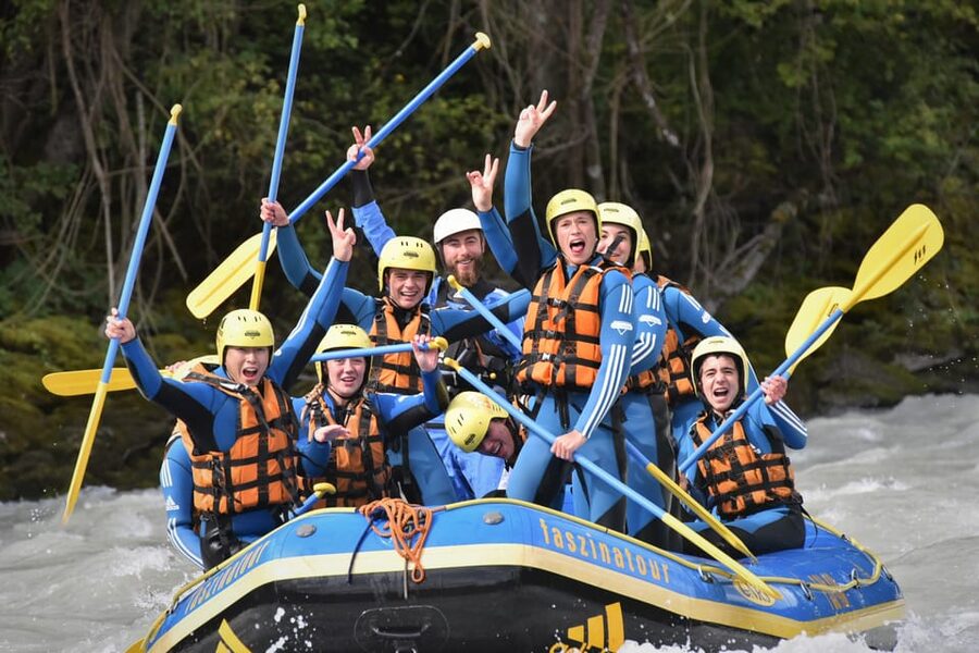Imster Schlucht: White-Water Rafting in the Tyrolean Alps - Named rapids and scenery along the river
