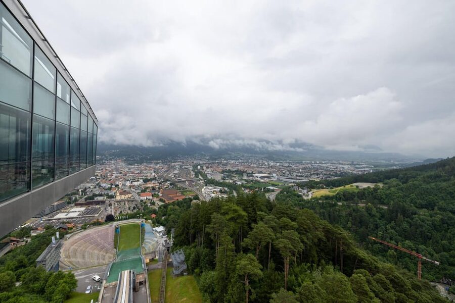 Innsbruck Bergisel Ski Jump Private Tour with Tickets - The early jump and the modern structure