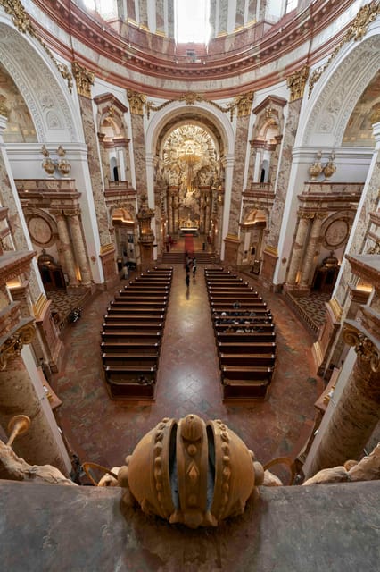 Karlskirche Entry Ticket with Panoramic Terrace Access - What the audioguide adds