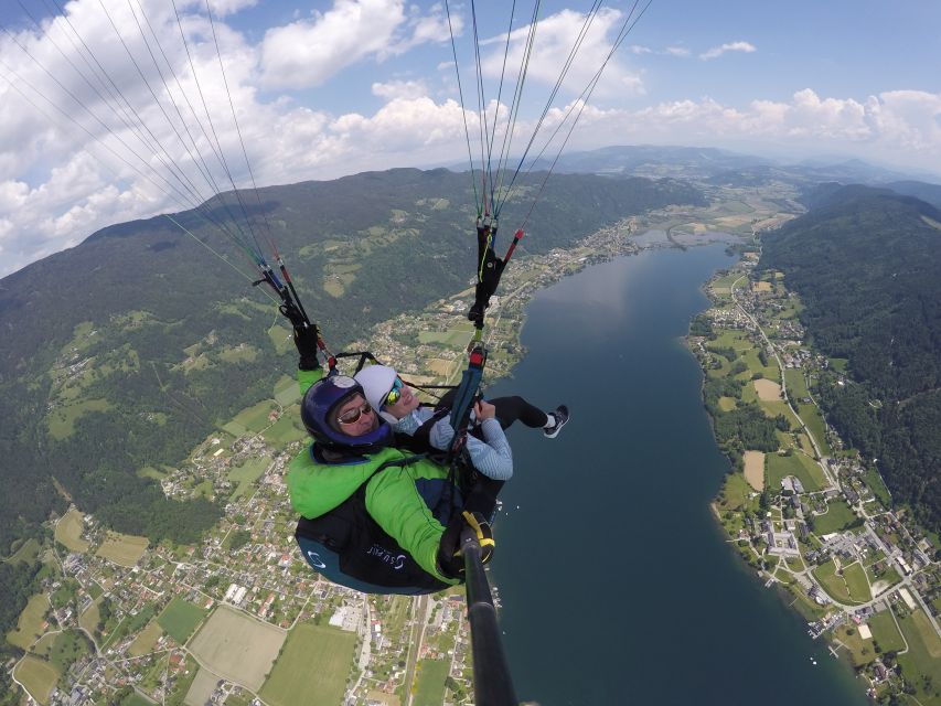 Kärnten/Ossiachersee: Paragleiten " Thermikflug" - What the Thermal Flight Feels Like