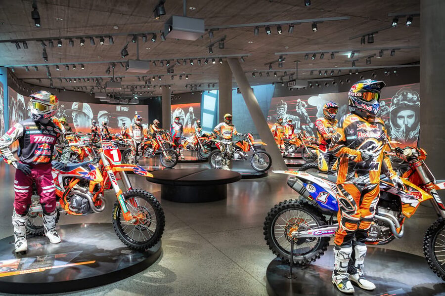 KTM Motohall: Day Ticket - A KTM museum built for movement and ideas