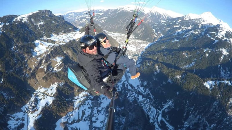 Mayrhofen: Private Paragliding Flight - All Levels - Freedom - Dinner and Wine After Landing