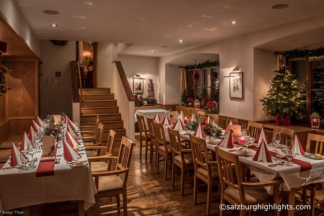 Mozart and Advent/Christmas Concert with Dinner at Fortress Hohensalzburg - Seating matters more than the ticket category suggests