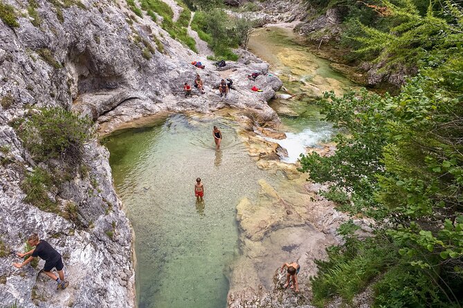 Ötschergräben Grand Canyon of Austria - The descent toward the first waterfalls