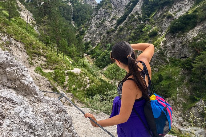 Ötschergräben Grand Canyon of Austria - Following the river on narrow wooden walkways