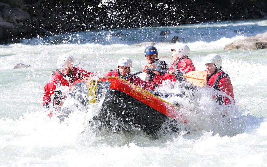 Ötztal: Action Whitewater Rafting at Imster Canyon - Entering the Imster Gorge and its whitewater