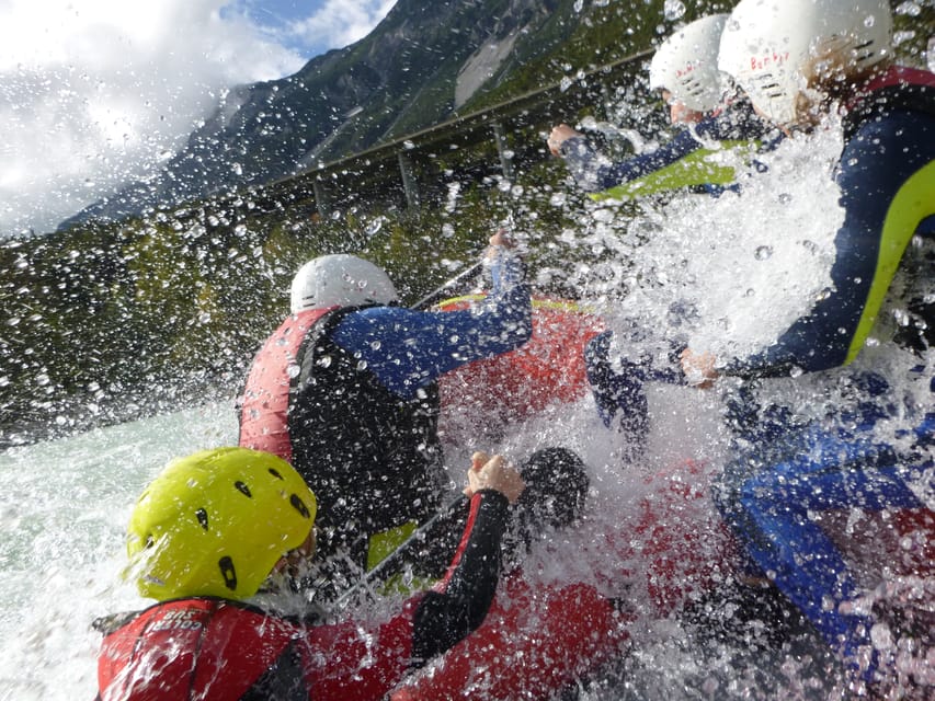 Ötztal: Action Whitewater Rafting at Imster Canyon - The finish: a toast, a shower, and dry clothes