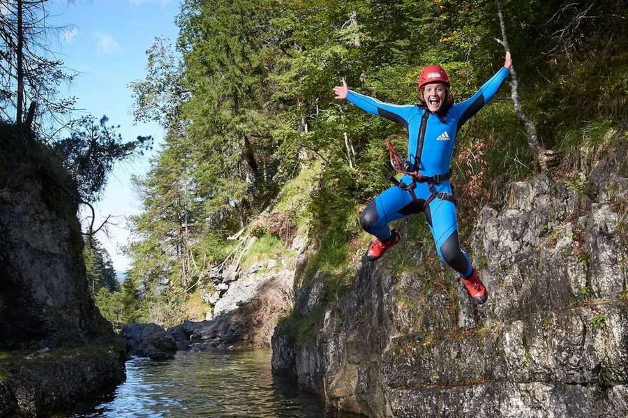 Ötztal: Beginners Canyoning Experience - The first abseil drops you into the action