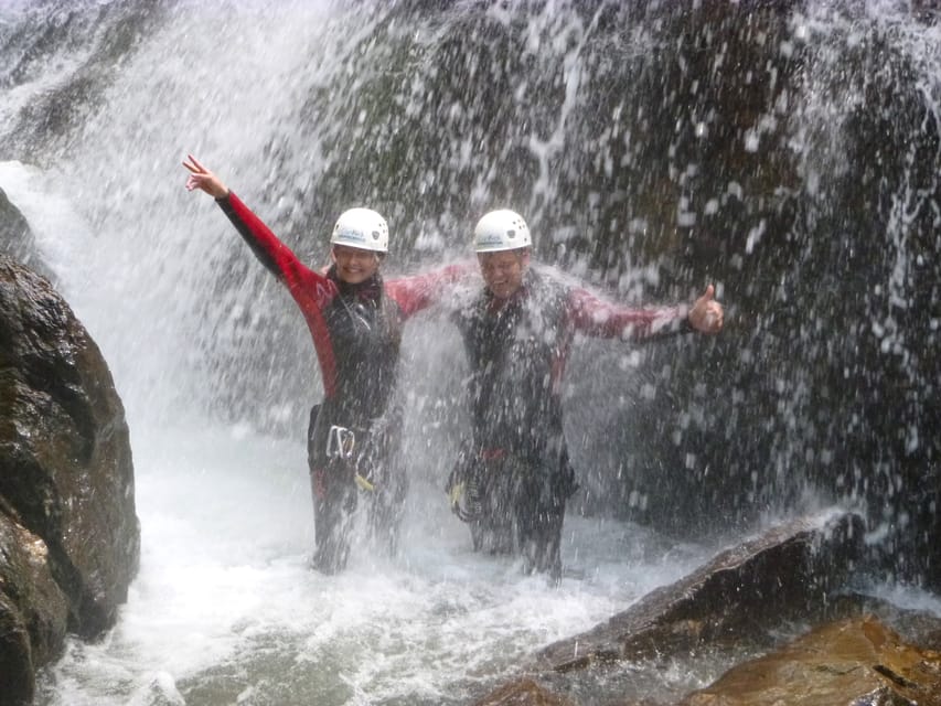 Ötztal: Canyoning at Alpenrosenklamm for Beginners - The 7-meter and 15-meter rope sections