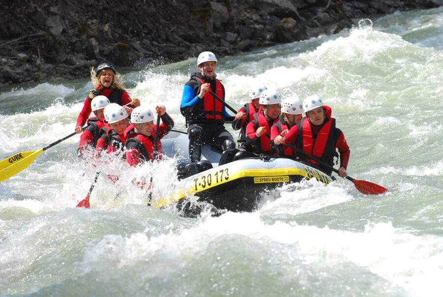 Ötztal: Rafting at Imster Canyon for Beginners - Calm water first, then the gorge