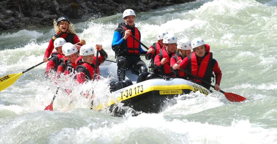 Ötztal: Rafting at Imster Canyon for Beginners - The transfer to the river and the start of the trip