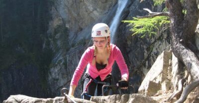 Ötztal: Via Ferrata Climbing Tour at Lehner Waterfall