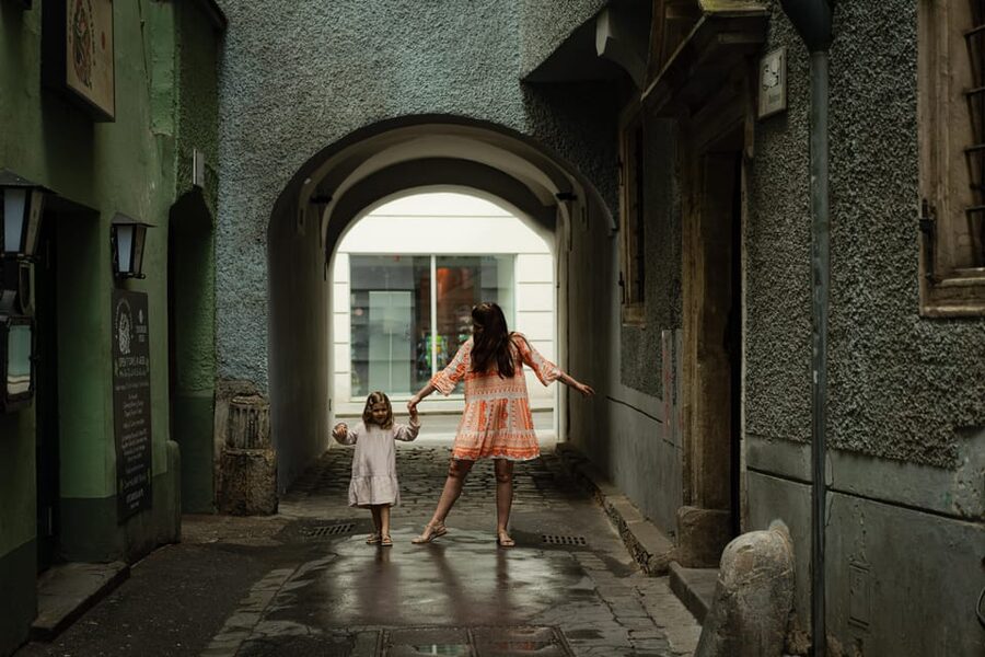 Private Photoshoot Walk Old Town of Graz - At Least 90 Edited Images Later