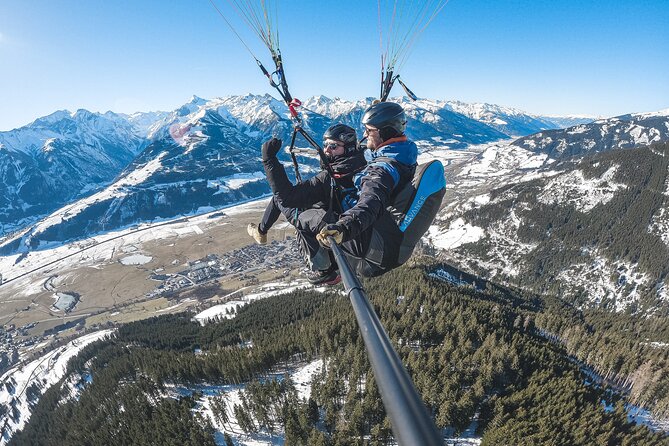 Private tandem flight Classic from the Schmittenhöhe in Zell am See - The pilots are a major part of the experience