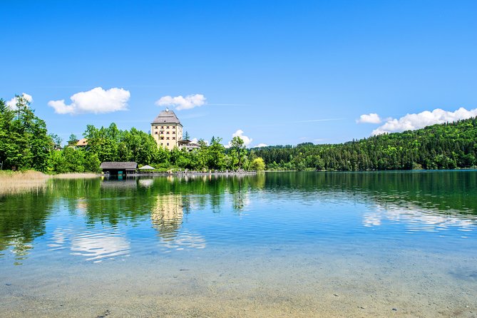 Private Tour Eagle's Nest, Berchtesgaden, Waterfalls, Lake Fuschl - Rosewood Schloss Fuschl and the emerald-green lake