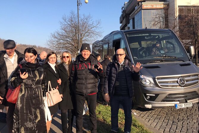 Private transfer from Prague to Vienna with 2h stop in Mikulov - Two hours in Mikulov