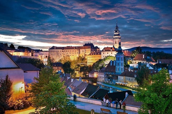 Private transfer in a Sanitized Car Prague to Vienna with 2h stop Cesky Krumlov - Key points at a glance
