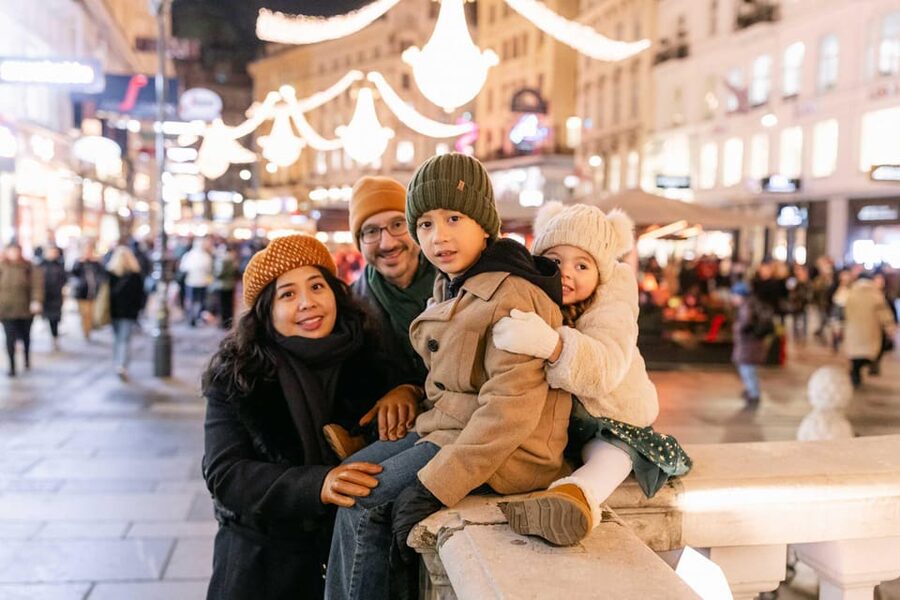 Professional Photoshooting in Vienna - Graben Street and the final approach
