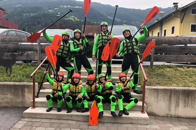 Rafting Tyrol Imster Gorge - Arriving at the Haiming base