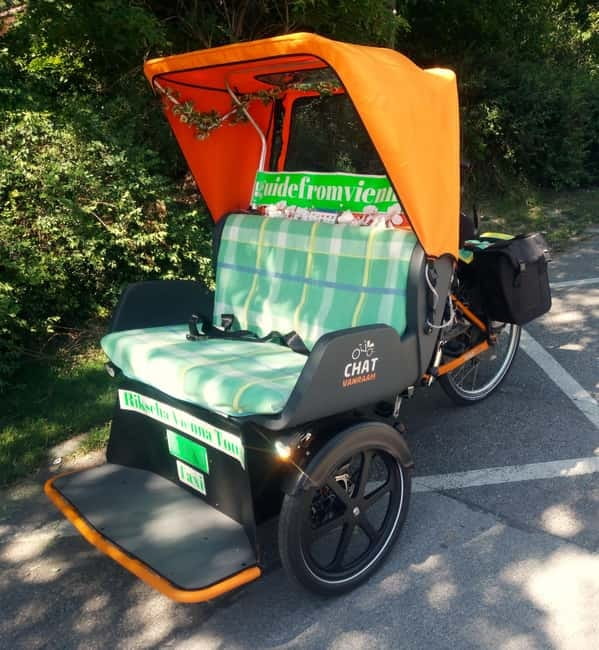 RAXI (Electric Rickshaw) Vienna Tours with two options - Staying warm and dry on an open-air ride
